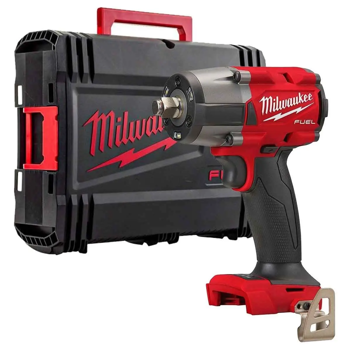 Milwaukee M18fmtiw2f12-0X 18V Fuel Brushless 1/2" Impact Wrench With Case 4933478449 1