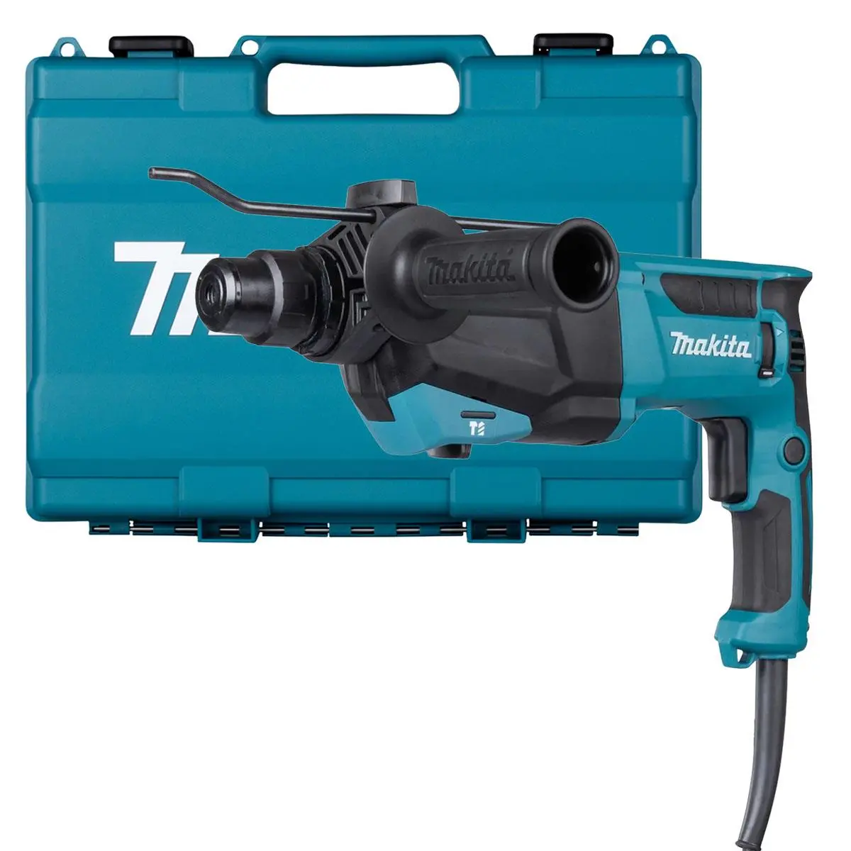 Makita Hr2670/2 26Mm Sds+ Rotary Hammer Drill With Carrying Case 240V 1