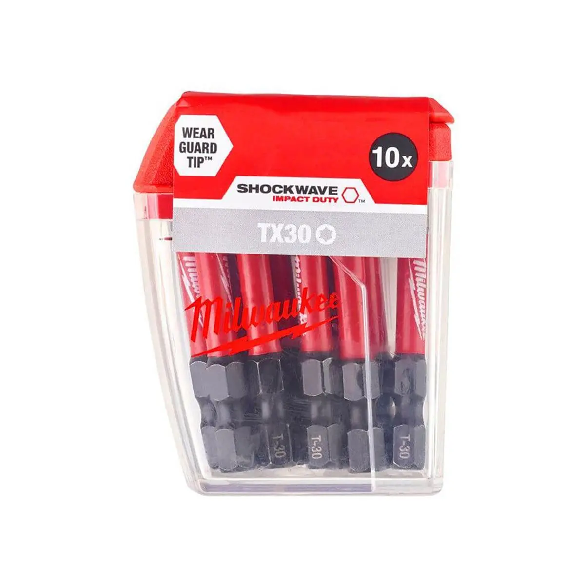Milwaukee Shockwave Impact Duty Tx30 50Mm Screwdriving Bit 10 Piece Set 4932471574 1