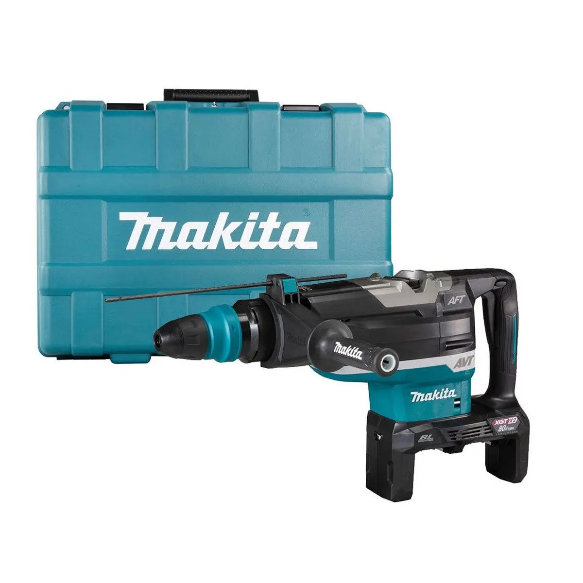 Makita Hr006gz 80V/40V Xgt Brushless Demolition Hammer Drill Body & Case 1