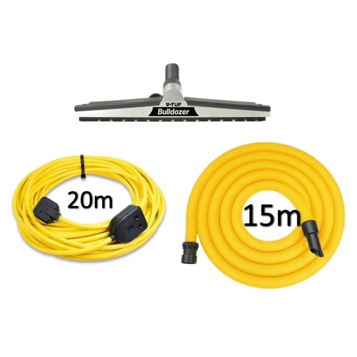 V-Tuf Gsc38-240V 38Mm Long Reach Warehouse & Grain Store Cleaning Kit Fits 240V Machines With 38Mm Poles 1