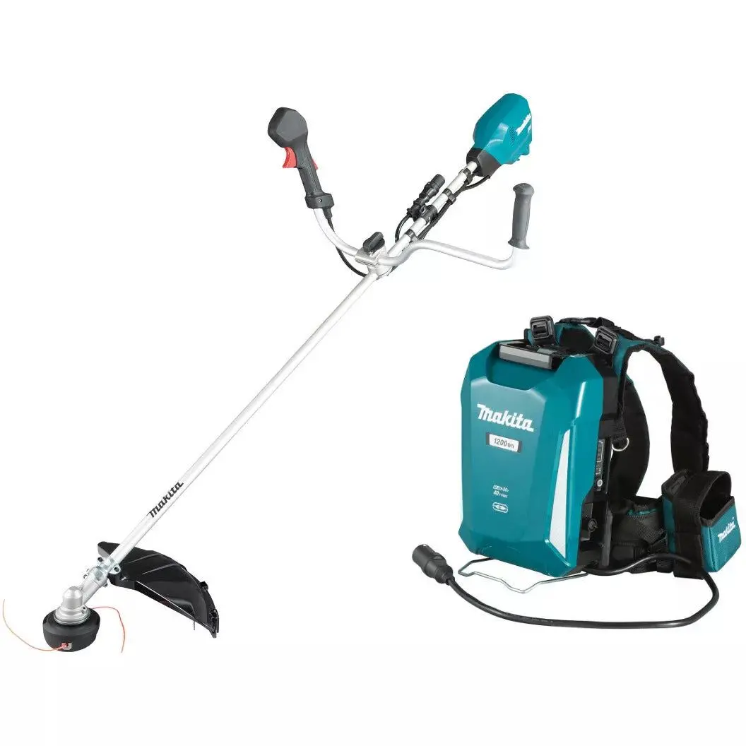 Makita Ur101cx1 36V Brush Cutter With 33.5Ah Portable Backpack Battery 1