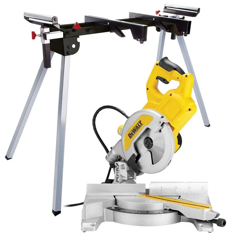 Dewalt Dws777-Gb 216Mm Xps Crosscut Sliding Compound Mitre Saw 1800W 240V With Leg Stand 1