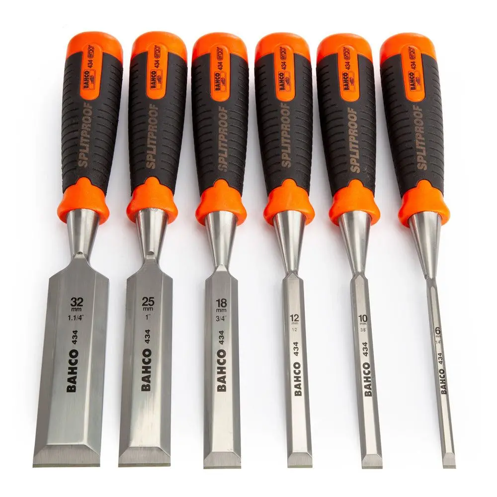 Bahco Bevel Edge Chisel Set 6 Piece Bah434s6 2