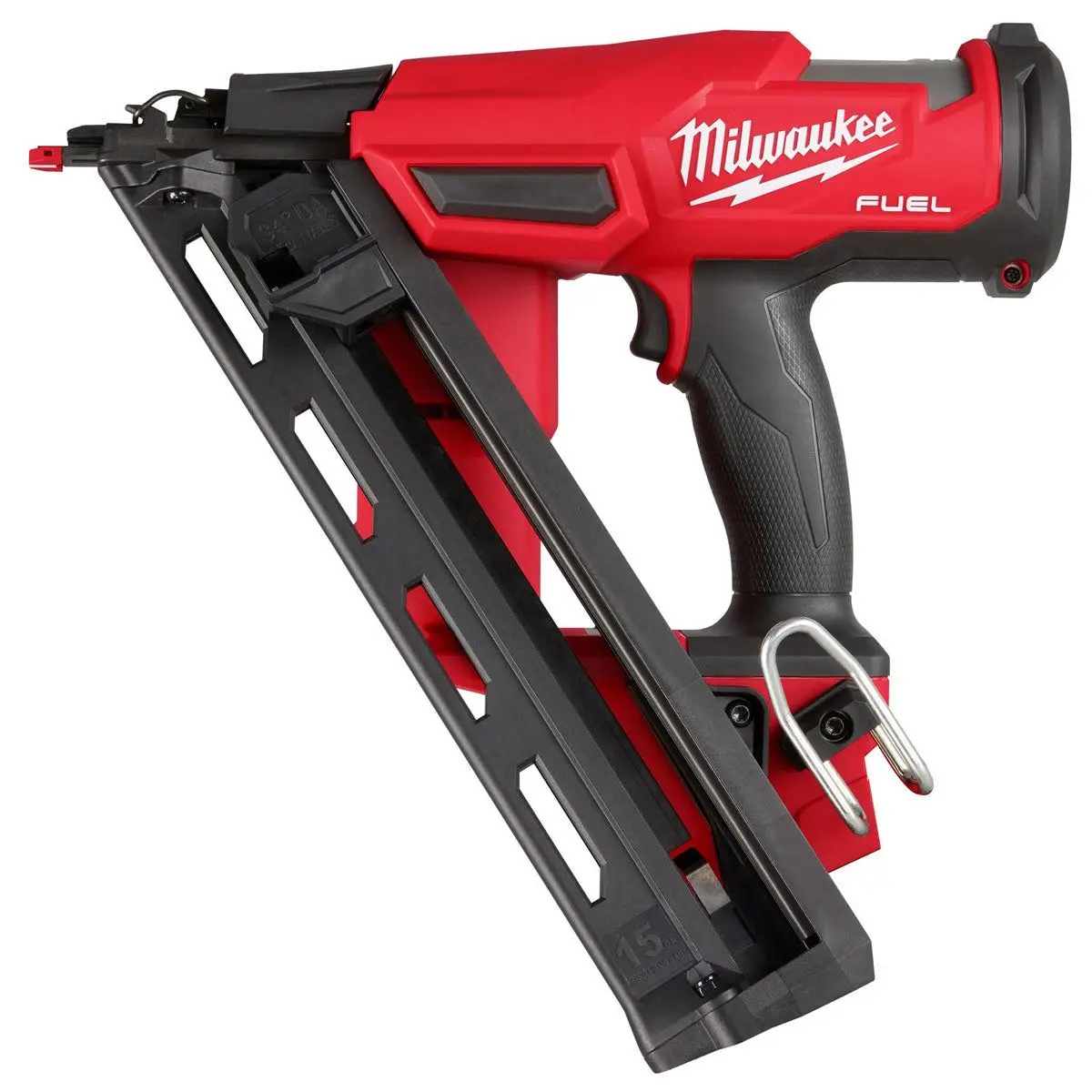 Milwaukee M18fn15ga-0 18V Brushless Angled Finish Nailer 15Ga With 1 X 5.0Ah Battery 2
