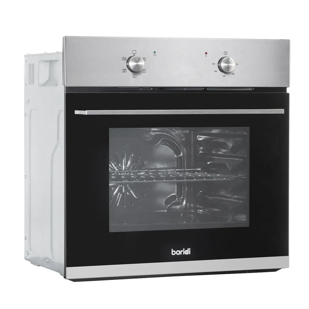 Sealey Dh125 Baridi Integrated Fan-Assisted Electric Oven 60Cm 55L Capacity Black/Stainless Steel 1