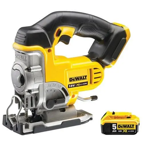 Dewalt Dcs331n 18V Li-Ion Cordless Jigsaw Body With 1 X 5.0Ah Battery 1