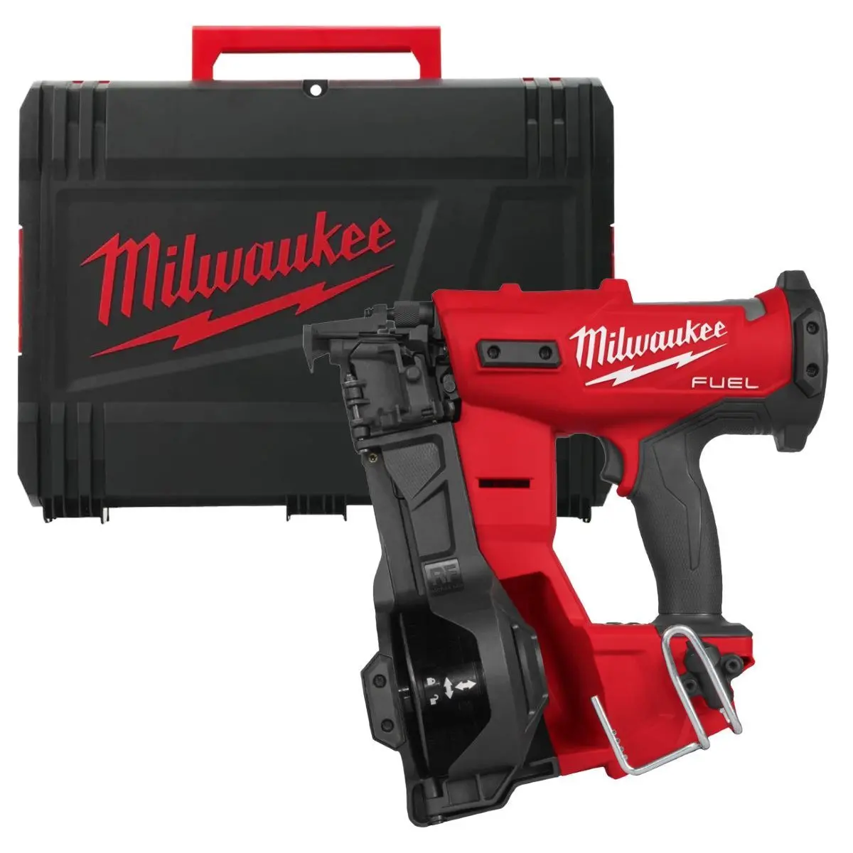 Milwaukee M18frcn45-0X 18V Fuel Brushless Roofing Coil Nailer Body Only In Hd Box 4933498168 1