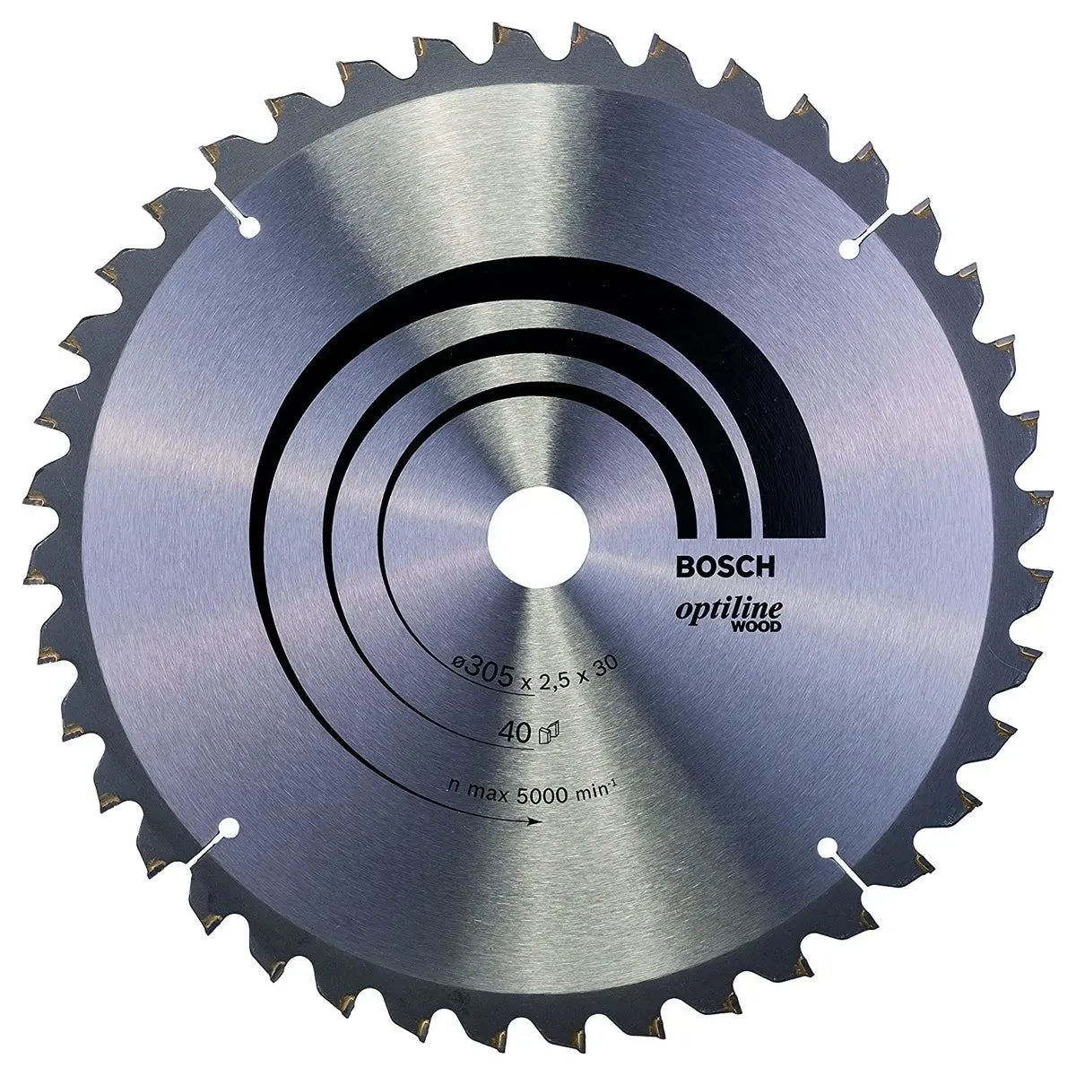 Bosch 305Mm 40T Wood Circular Saw Blade Optiline - 2608640440 1