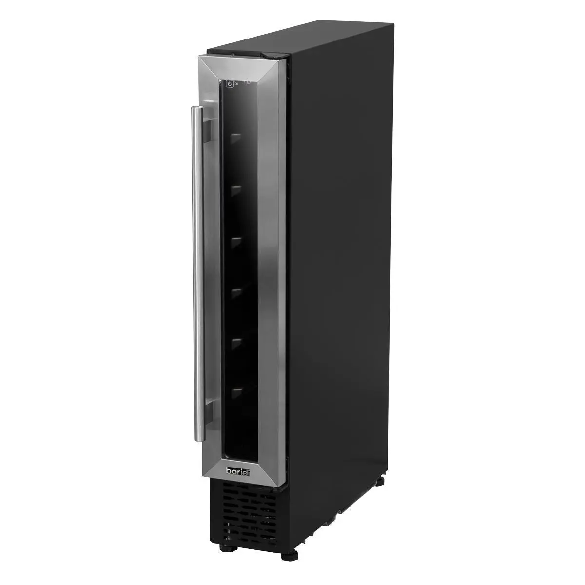 Sealey Dh77 Baridi Extra-Slim 7 Bottle Fridge & 20L Cooler 15Cm Stainless Steel 230V 2