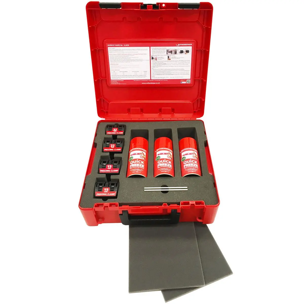 Rothenberger Rofrost Rapid Pipe Freezing Kit 15-22Mm 1000003035 1