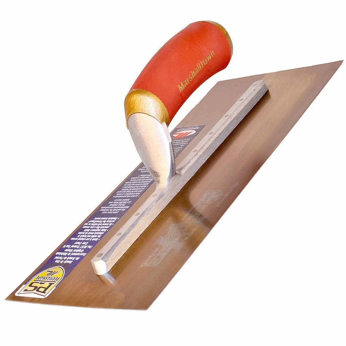 Marshalltown Gold Stainless Steel Blade Permashape Trowel 13 X 5" Mpb13gsd 1