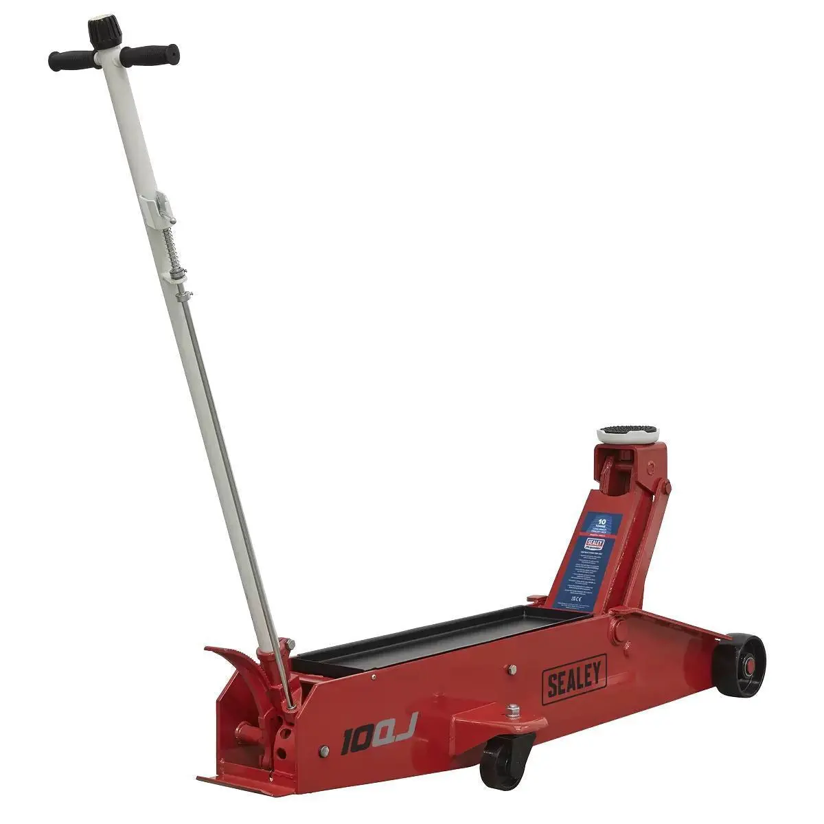 Sealey 10Qj Trolley Jack 10Tonne Long Reach 1