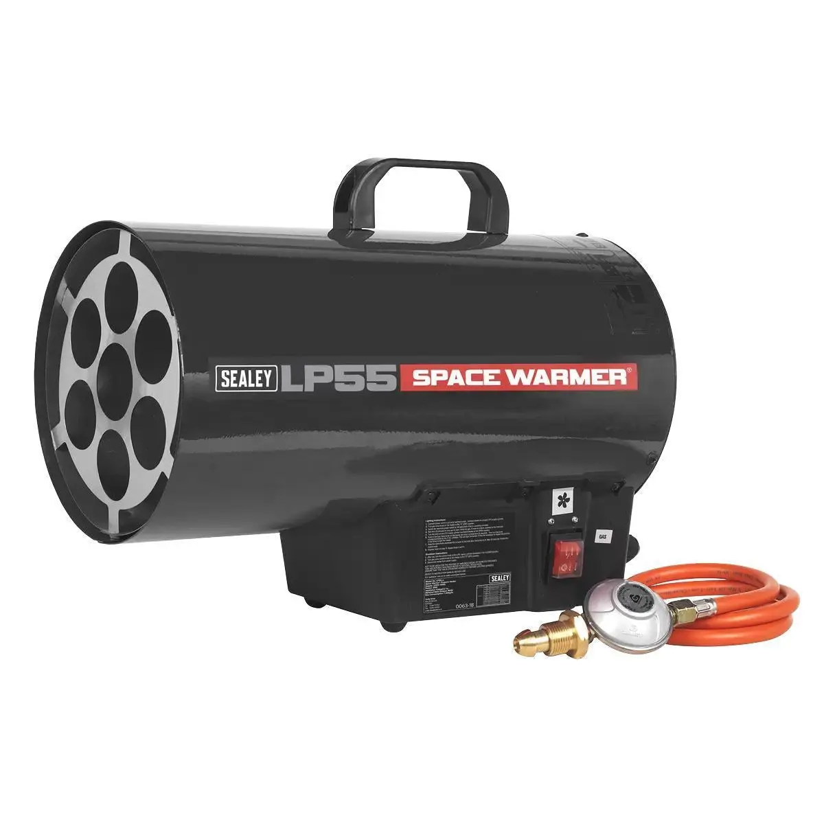 Sealey Lp55 Space Warmer Propane Heater Garage Workshop 230V 1