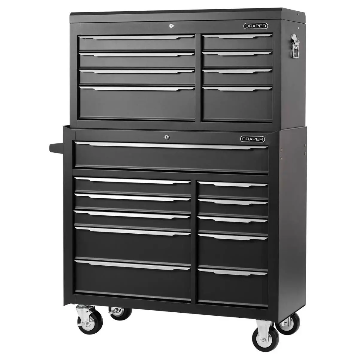 Draper D100-42Combo Combined Roller Cabinet And Tool Chest 19 Drawer 42 Inch 29357 1