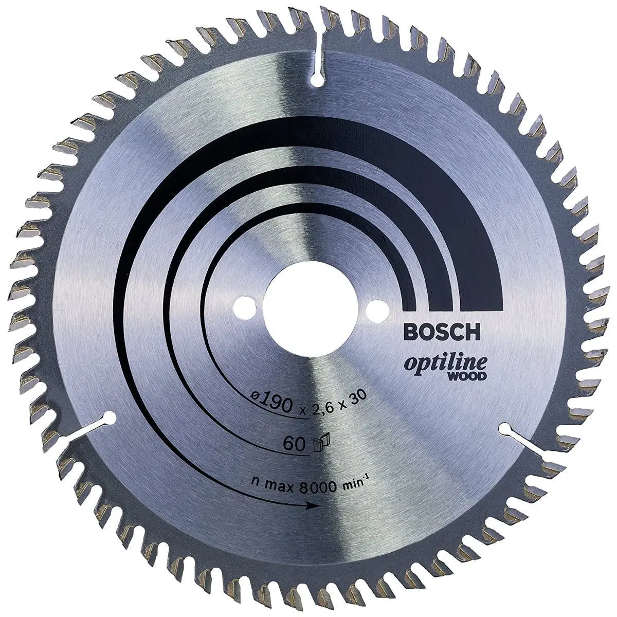 Bosch 190Mm 60T Wood Circular Saw Blade Optiline - 2608641188 1