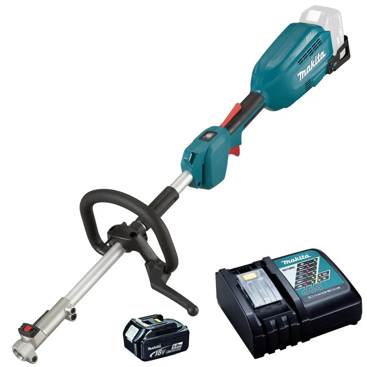 Makita Dux18rt 18V Lxt Brushless Split-Shaft With 1 X 5.0Ah Battery & Charger 1