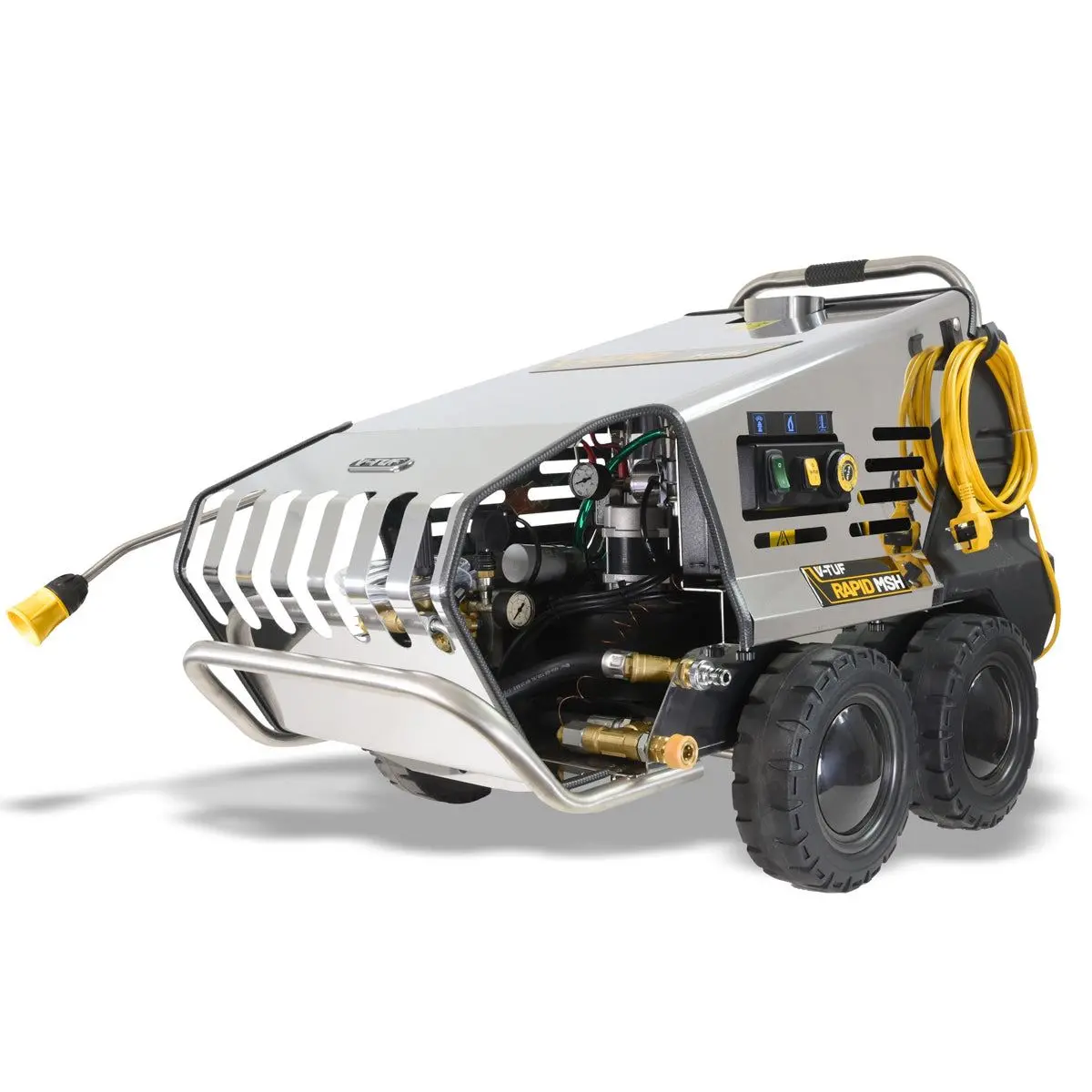 V-Tuf Rapid Msh240v 9L/Min Professional Hot Water Pressure Washer 120Bar & 1770Psi 1