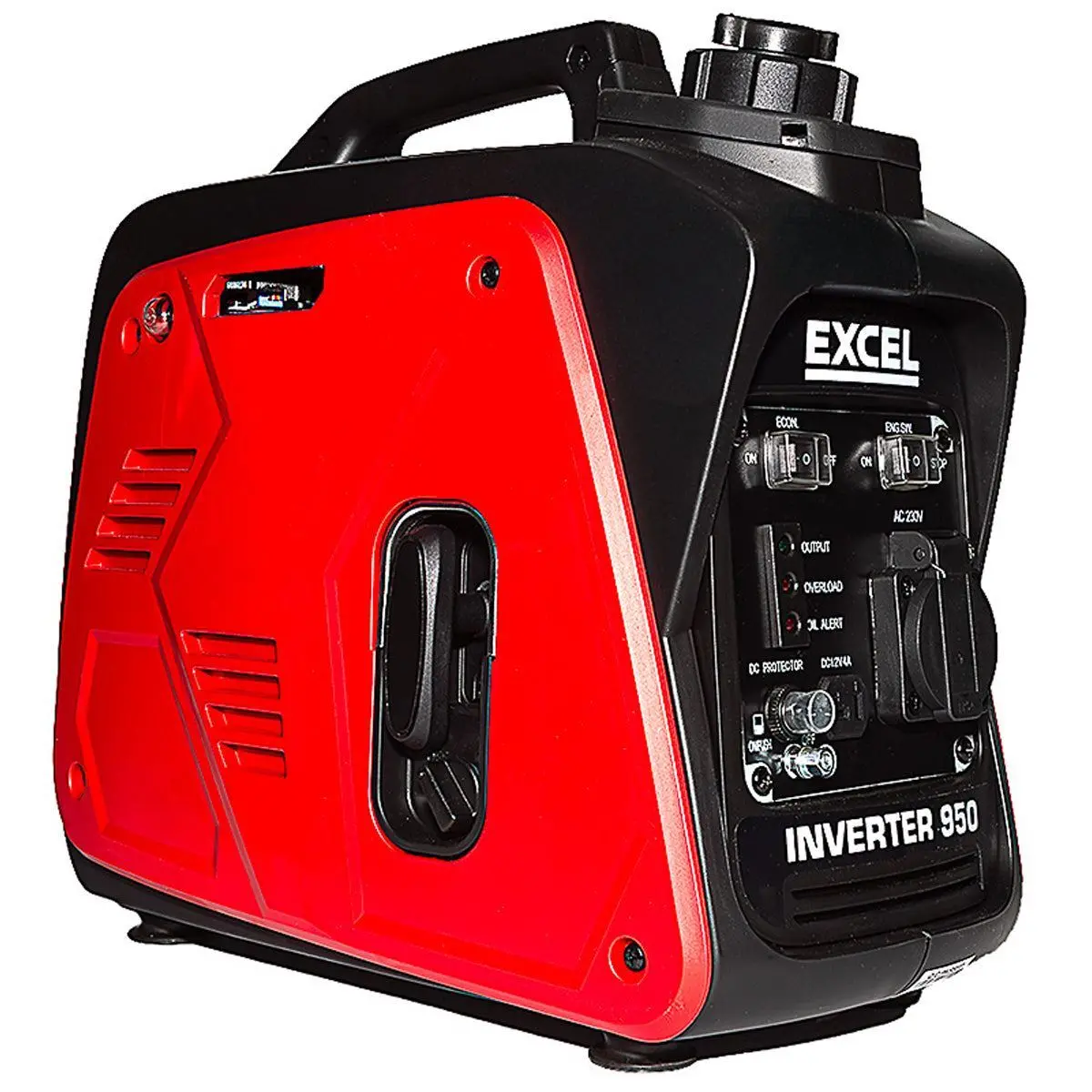 Excel Petrol Inverter Generator 4-Stroke Engine - 800W Power Output, 40Cc For Reliable Outdoor Use 1