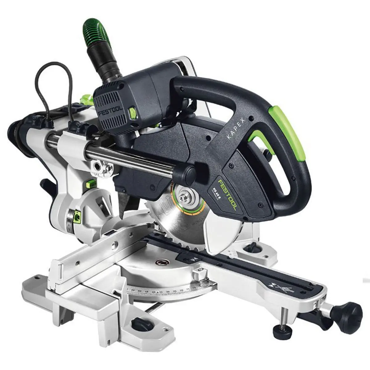 Festool Ks 60 E 110V Gb 216Mm Sliding Compound Mitre Saw - 561685 1