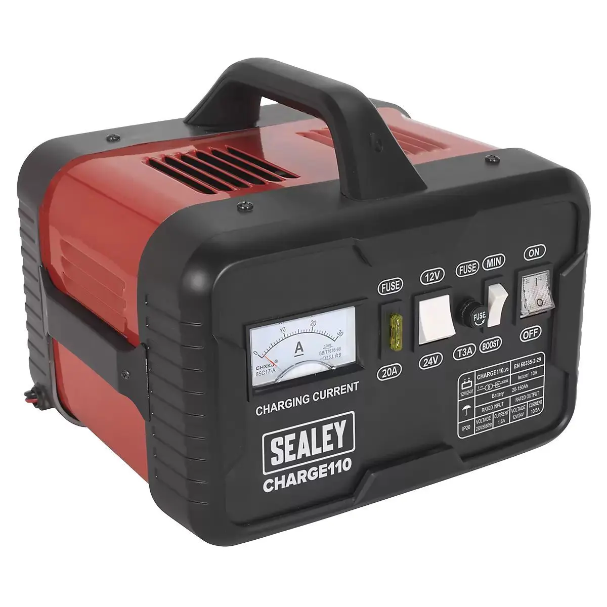 Sealey Charge110 Battery Charger 14Amp 230V 1