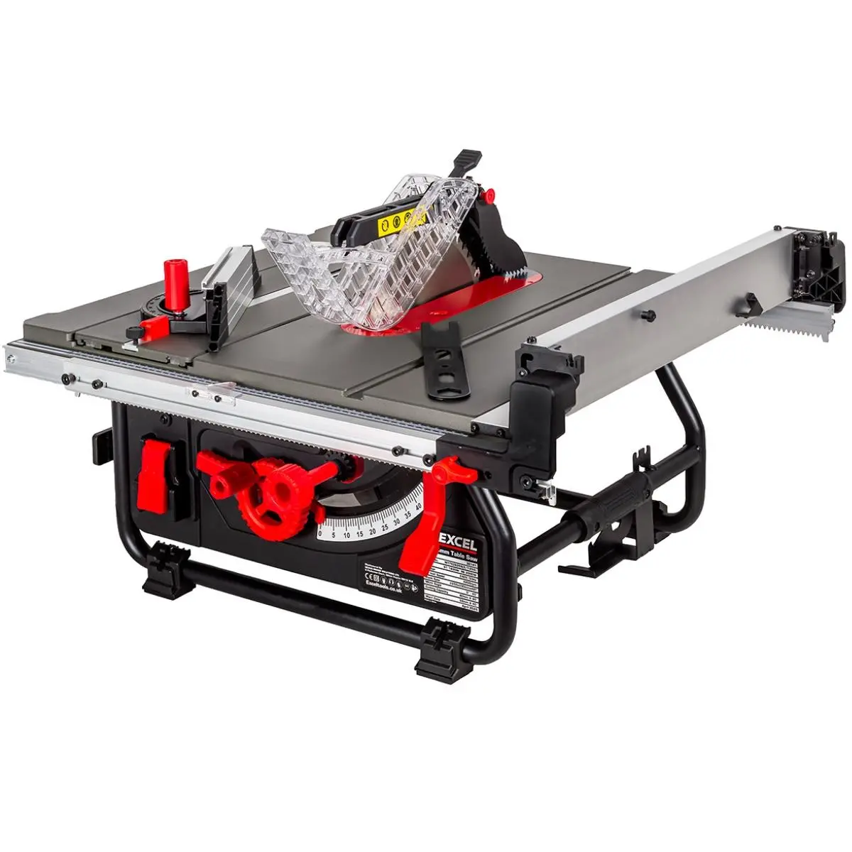 Excel 254Mm Extendable Table Saw 240V/1800W 1