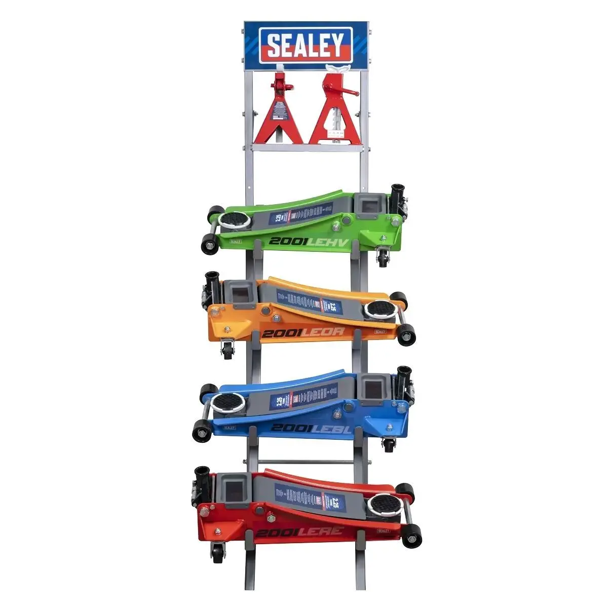 Sealey Js1combo1 Low Profile Jack Stand Deal 1