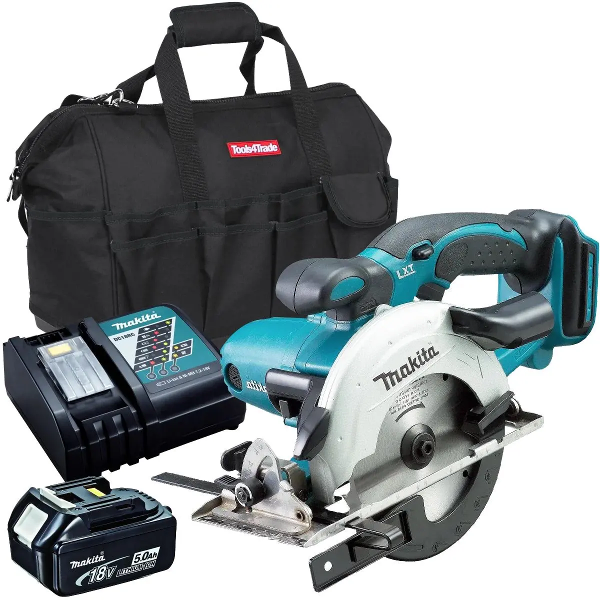 Makita Dss501z 18V 136Mm Circular Saw With 1 X 5.0Ah Battery Charger & Bag 1
