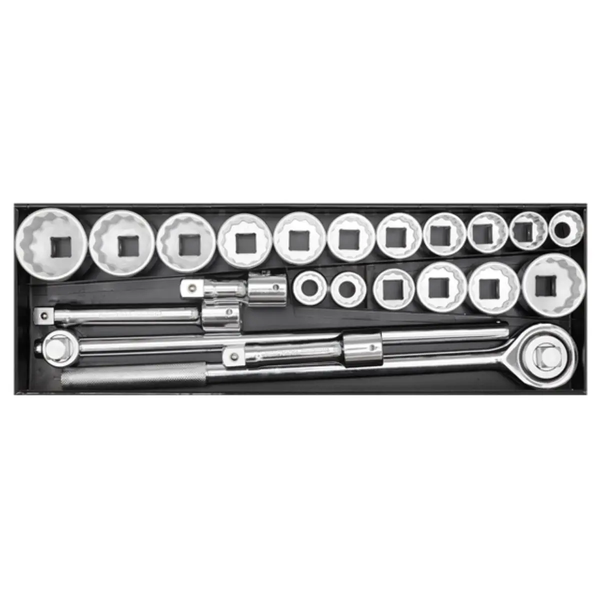 Sealey Ak259/Crv 3/4"Sq Drive Walldrive® Socket Set 22Pc 2