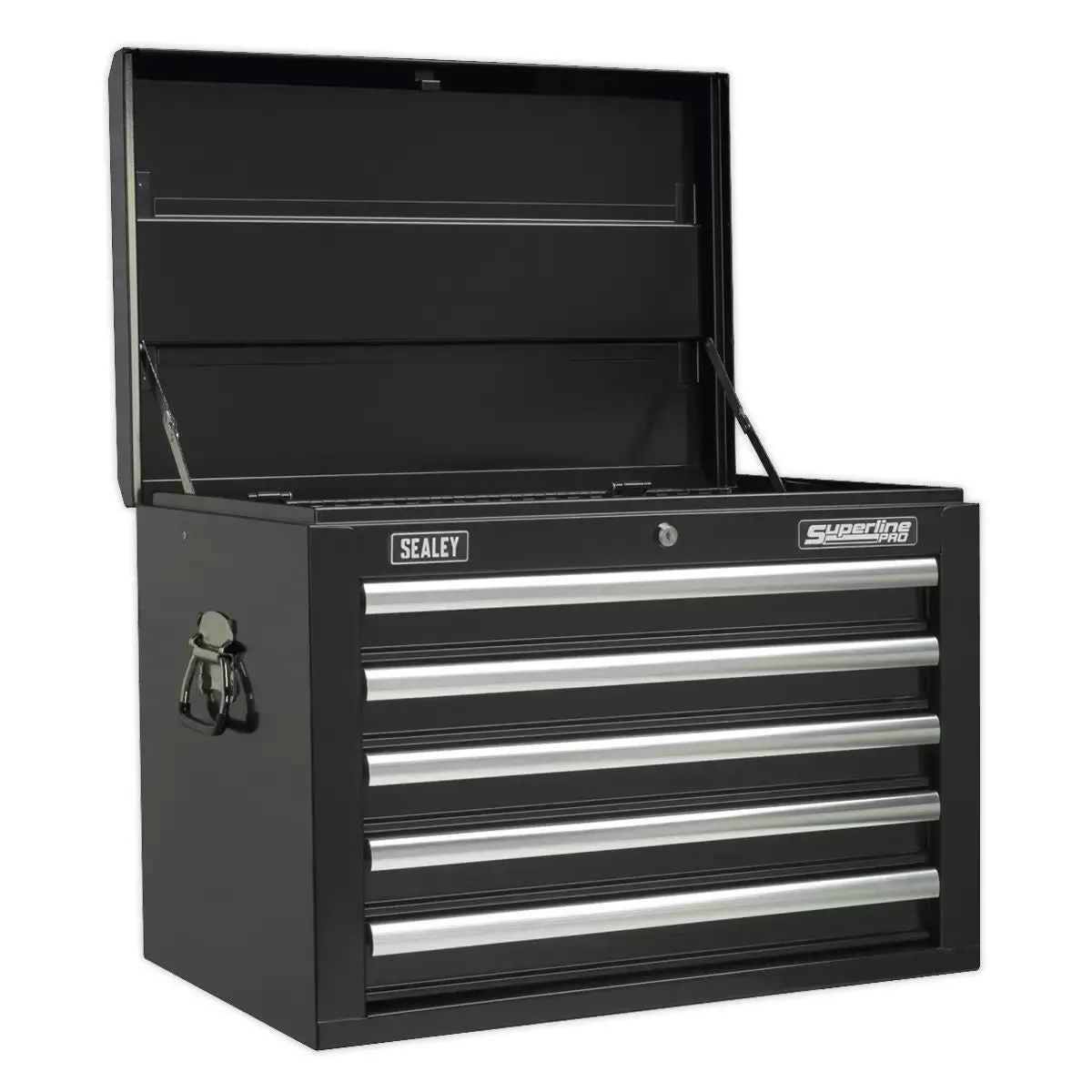 Sealey Ap26059tb Topchest 5 Drawer With Ball Bearing Runners Black 1