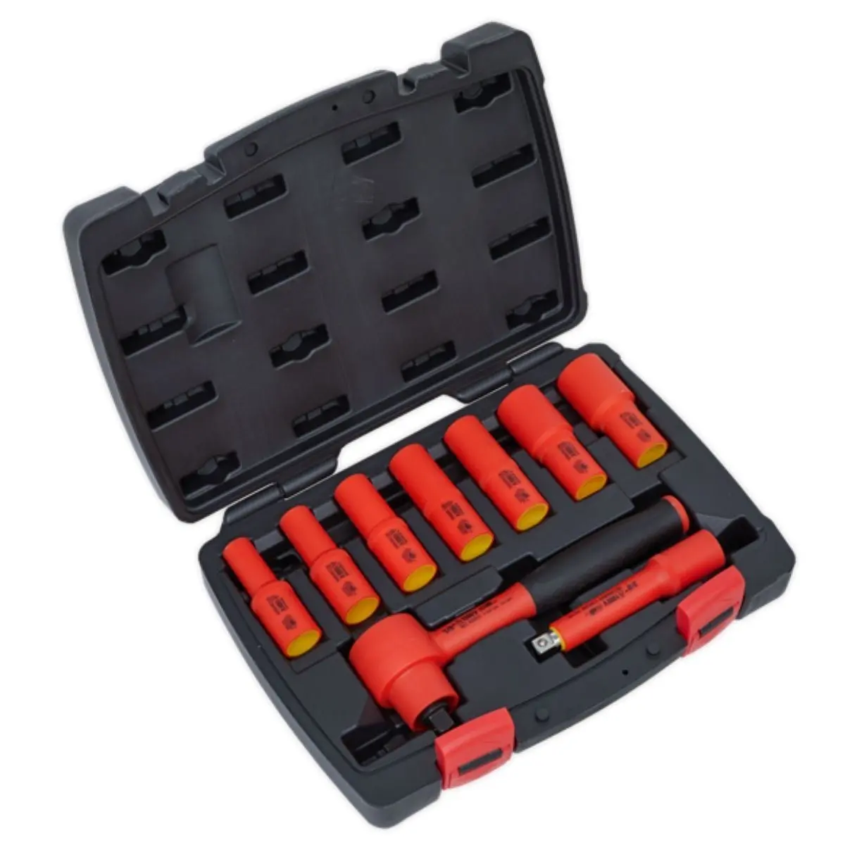 Sealey Ak7942 Insulated Socket Set 9Pc 3/8"Sq Drive 1