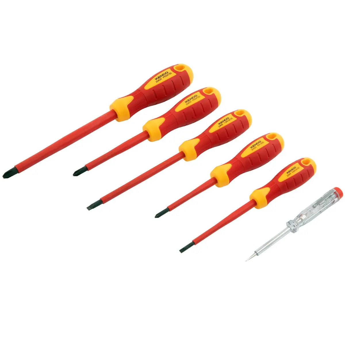 Kendo Vde Screwdriver Set 6 Pieces 1