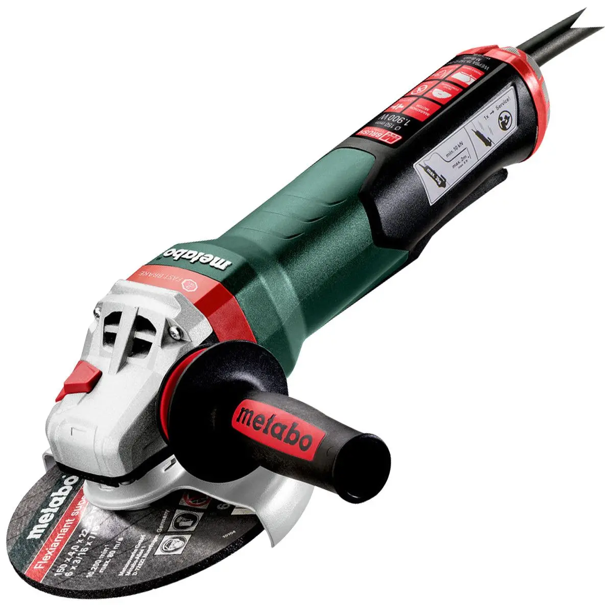 Metabo Wepba 19-150 Q Ds 150Mm M-Brush Angle Grinder 110V/1600W 613117390 1