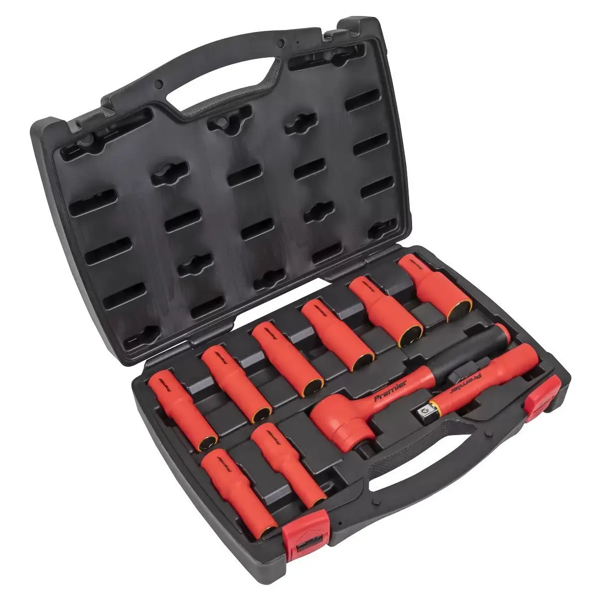 Sealey Ak7943 1/2"Sq Drive Insulated Socket Set 10Pc 1
