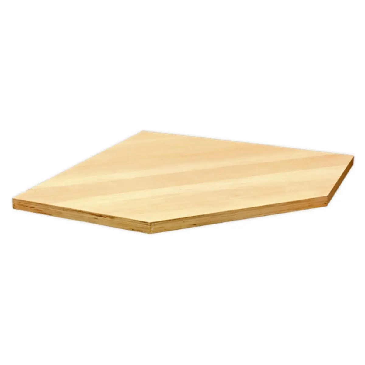 Sealey Apms60pw 865Mm Pressed Wood Worktop For Modular Corner Cabinet 1