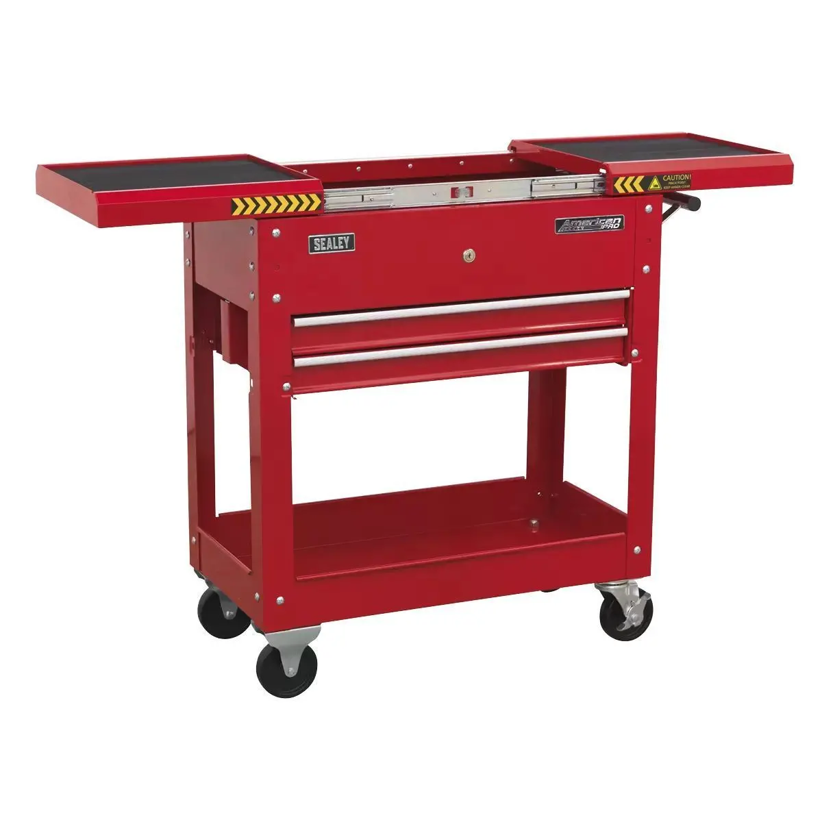 Sealey Ap705m Mobile Tool & Parts Trolley Red 1