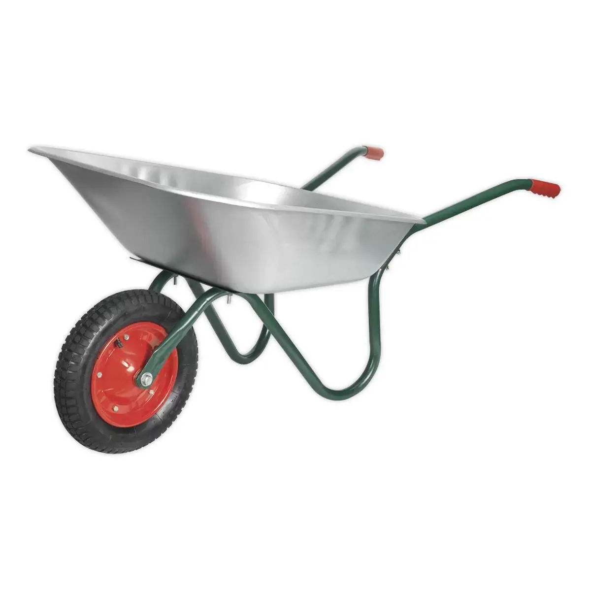 Sealey Wb65 Galvanized Wheelbarrow 65L 1