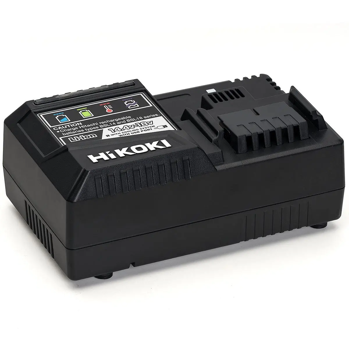 Hikoki Uc18ysl3 14.4/18V Li-Ion Slide Rapid Charger 1
