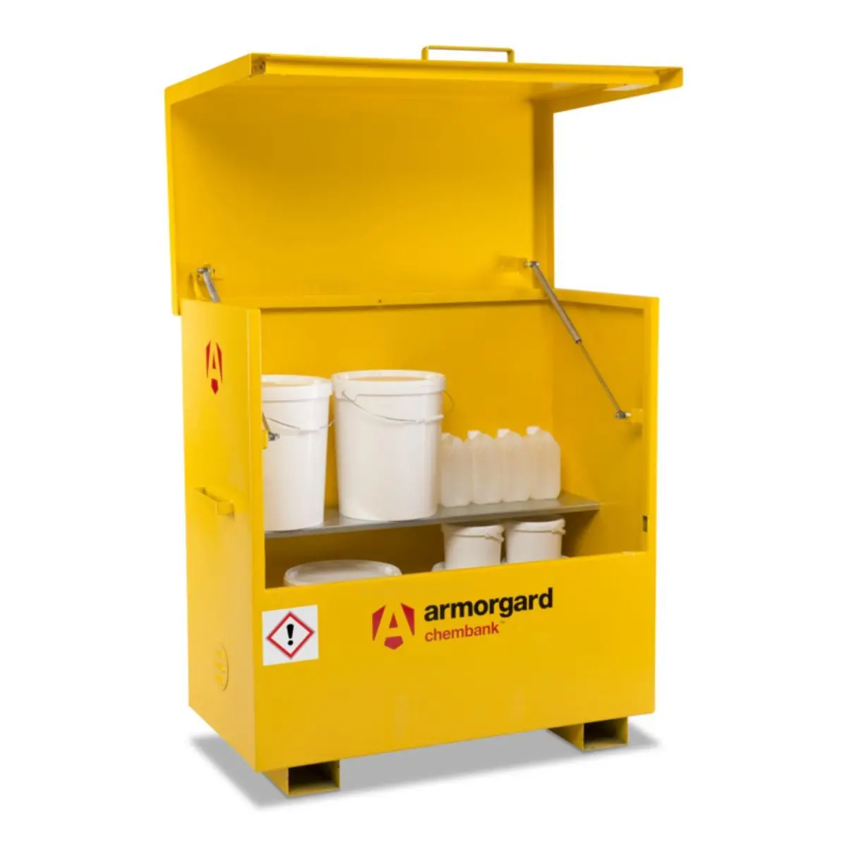 Armorgard Cbc4 Chembank Chemical Storage Chest 1285Mm X 670Mm X 1275Mm Secure Storage For Chemicals 1