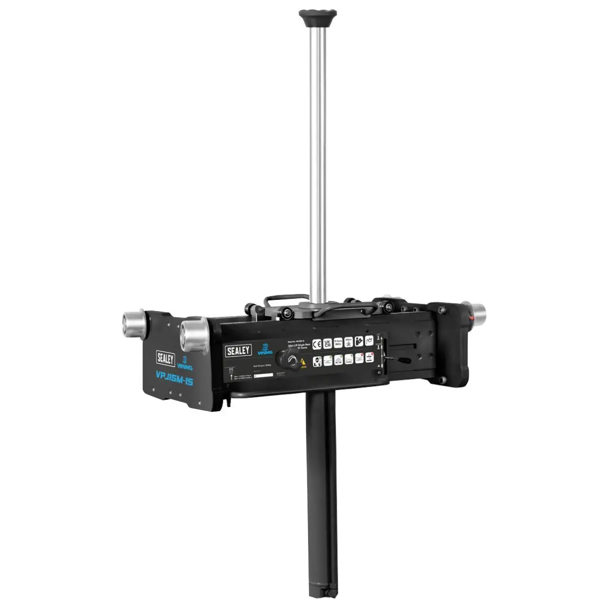 Sealey Vpj15m-1S Viking High Lift Single Ram Pit Jack 15 Tonne 1
