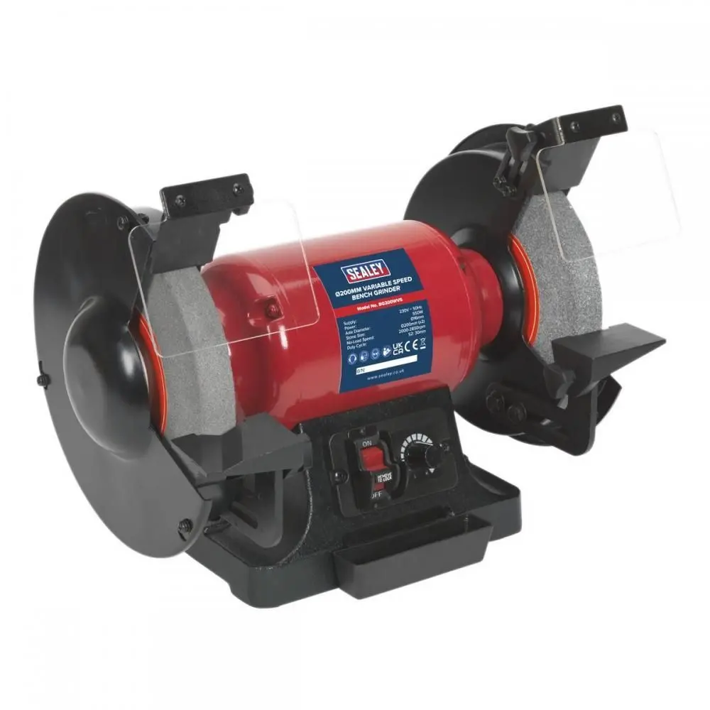 Sealey Bg200wvs Bench Grinder 200Mm Variable Speed 1