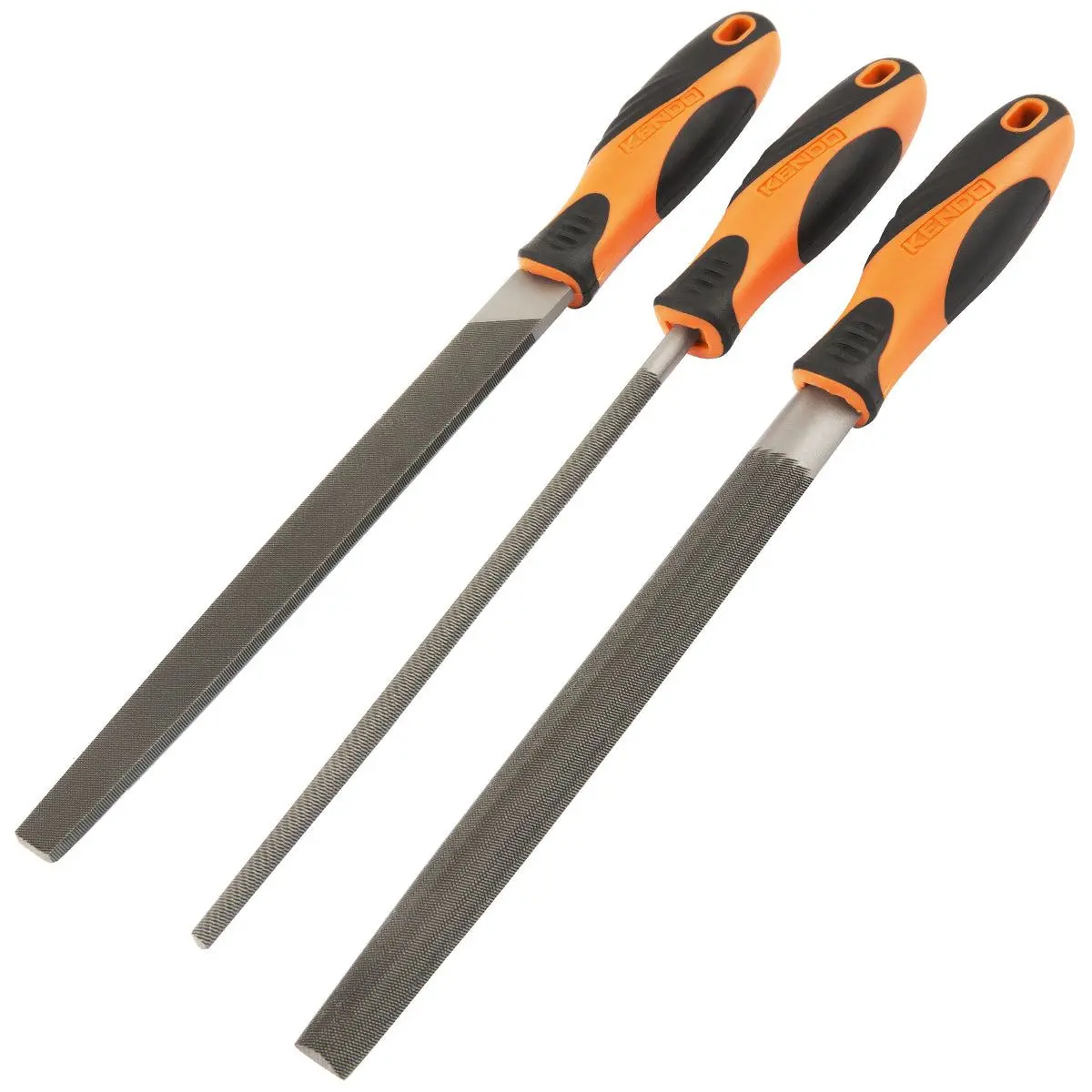 Kendo 200Mm Steel File Set 3 Piece 1