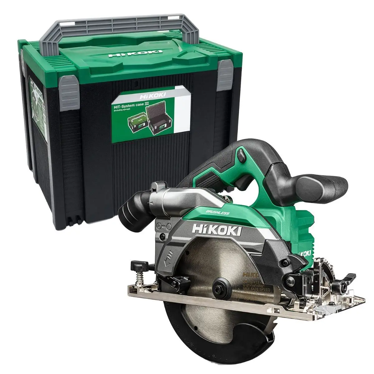 Hikoki C1806dbw2z 18V Brushless 165Mm Circular Saw Body Only In Case 1