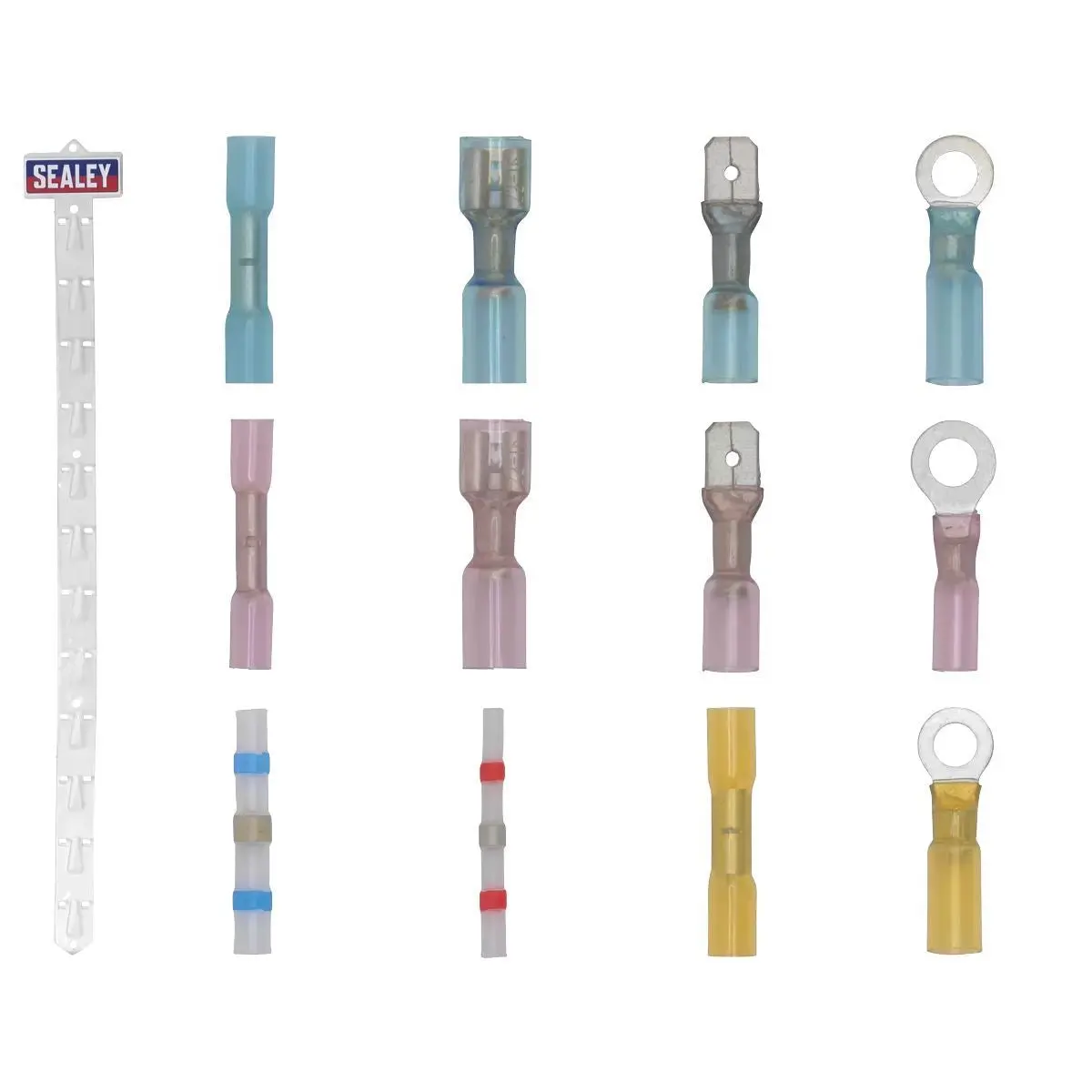 Sealey Mhstset Clip Strip Deal Heat Shrink Terminals 1