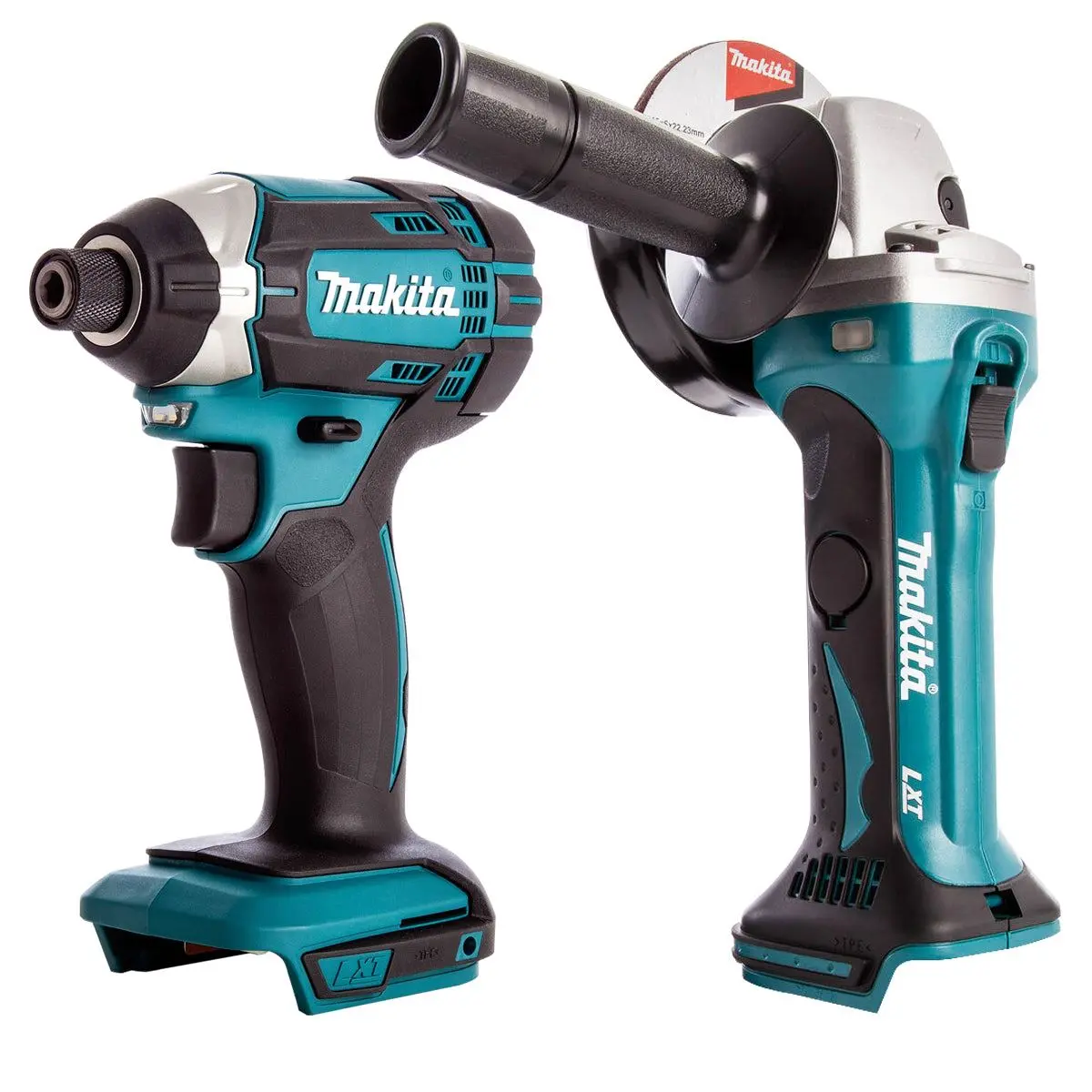 Makita 2 Piece 18V Cordless Impact Driver & Angle Grinder Body 1