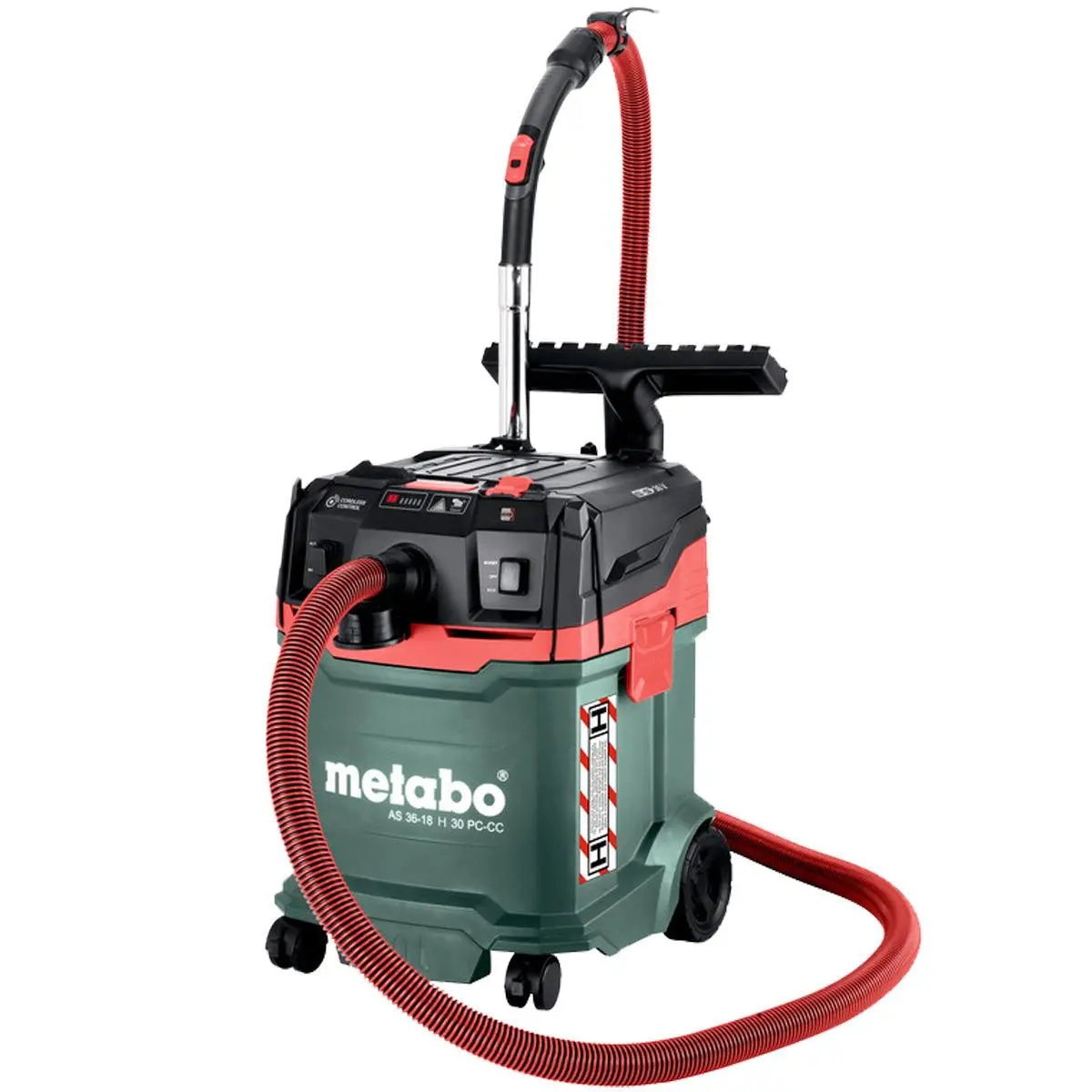 Metabo As 36-18 H 30 Pc-Cc 18V H-Class Vacuum Cleaner Body Only 602075850 1