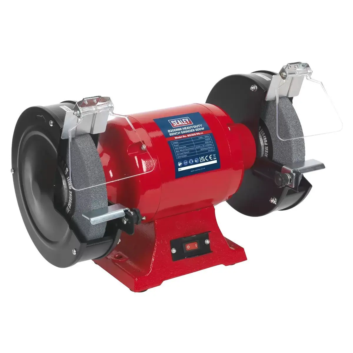 Sealey Bg200/99 Bench Grinder 200Mm 600W/230V 1