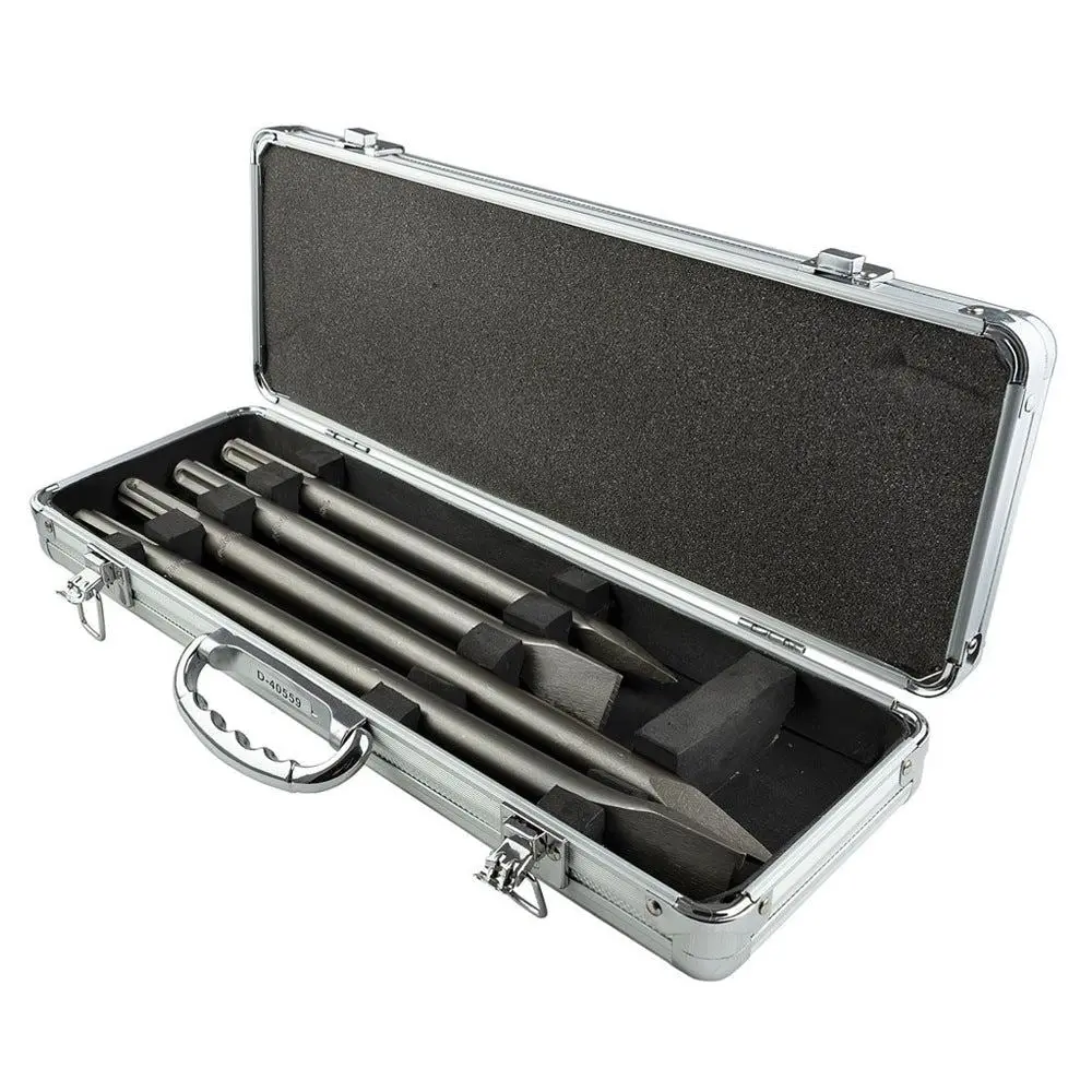 Makita D-40559 Sds Max Chisel Set Of 4 Piece In Metal Case 1