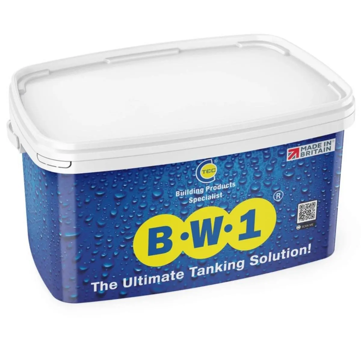 C-Tec Bw1 Ultimate Waterproof Bathroom Tanking Solution - 5L 1
