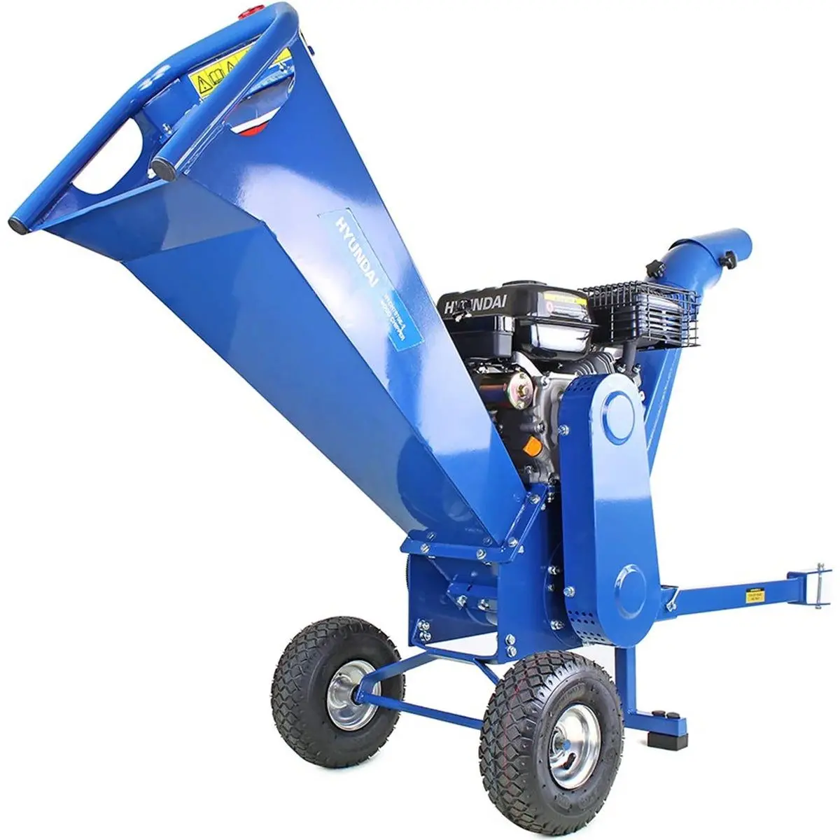 Hyundai Hych7070e-2 212Cc 70Mm Petrol Wood Chipper 7Hp Electric Start 4-Stroke 1